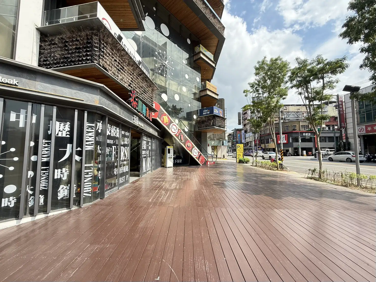 麗陽商場 中壢大時鐘機台 現場實景視角 3