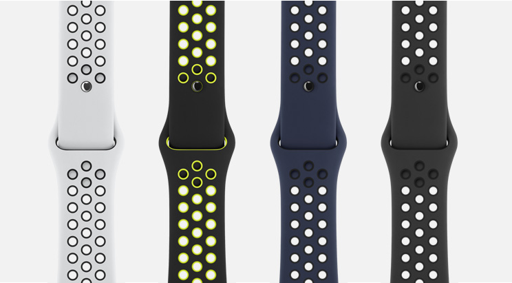 2 Apple Watch Series 3 Nike+ 錶帶