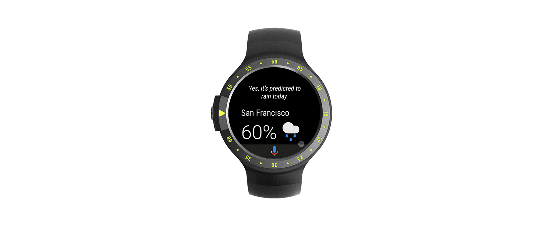 WearOS_Blog_WeatherSuggestions_Ticwatch Wear OS語音助理